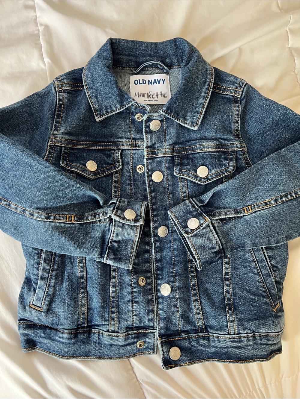 Old Navy Kids 4T Denim Jacket in Medium Blue